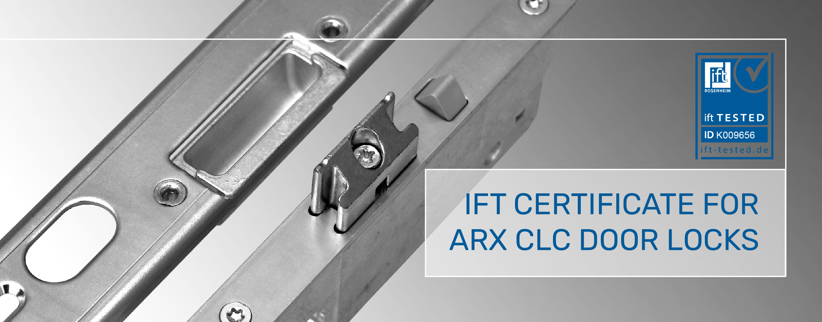 ift Certificate for ARX COMFORT Cylinder Lock